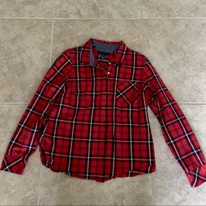 Tommy Hilfiger plaid button down - M